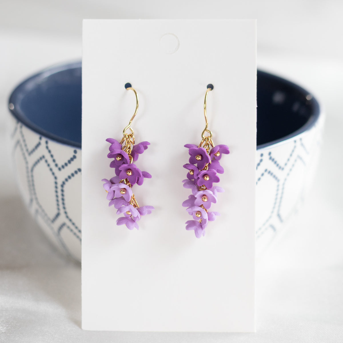 Wisteria: vibrant purple