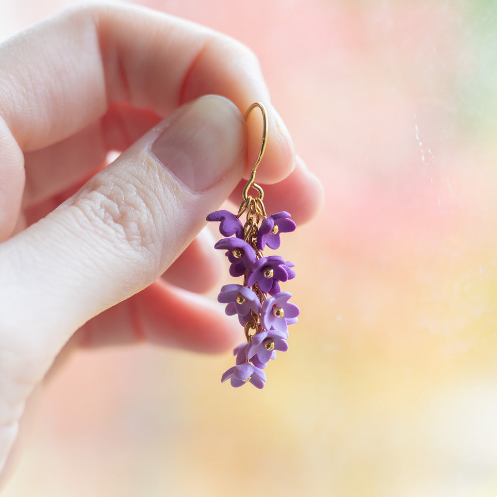 Wisteria: vibrant purple