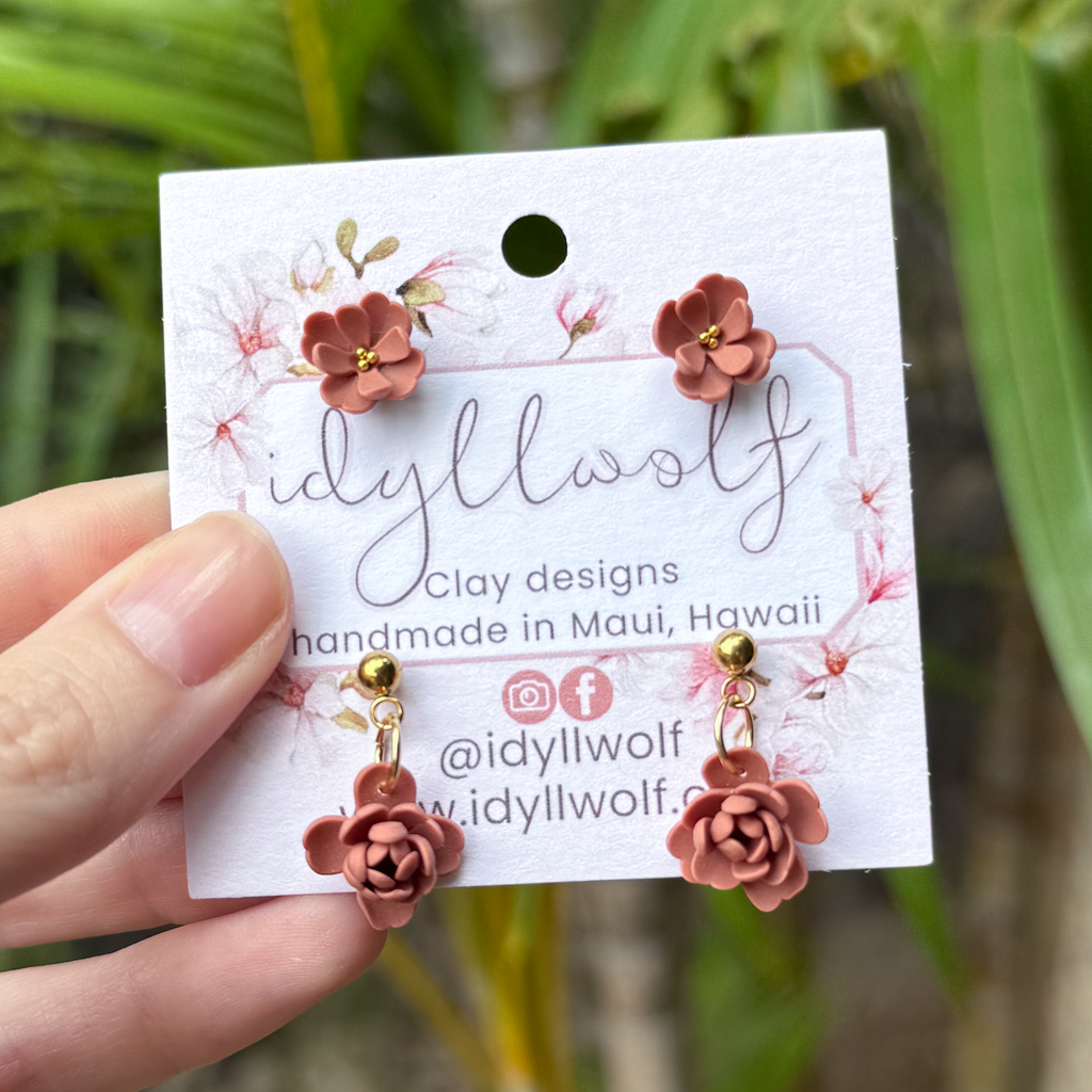 Little flowers 2-pack, multiple colors