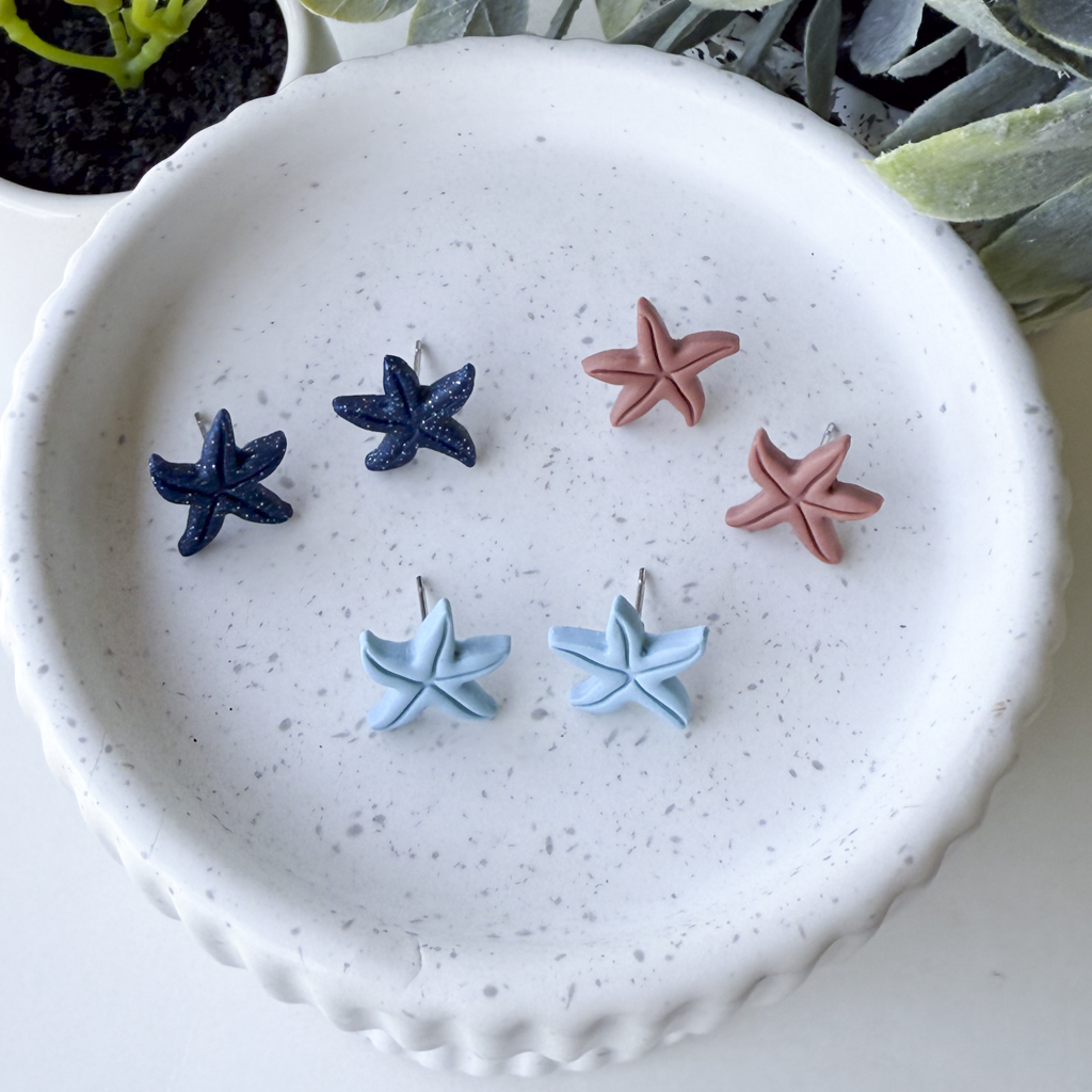 Starfish studs