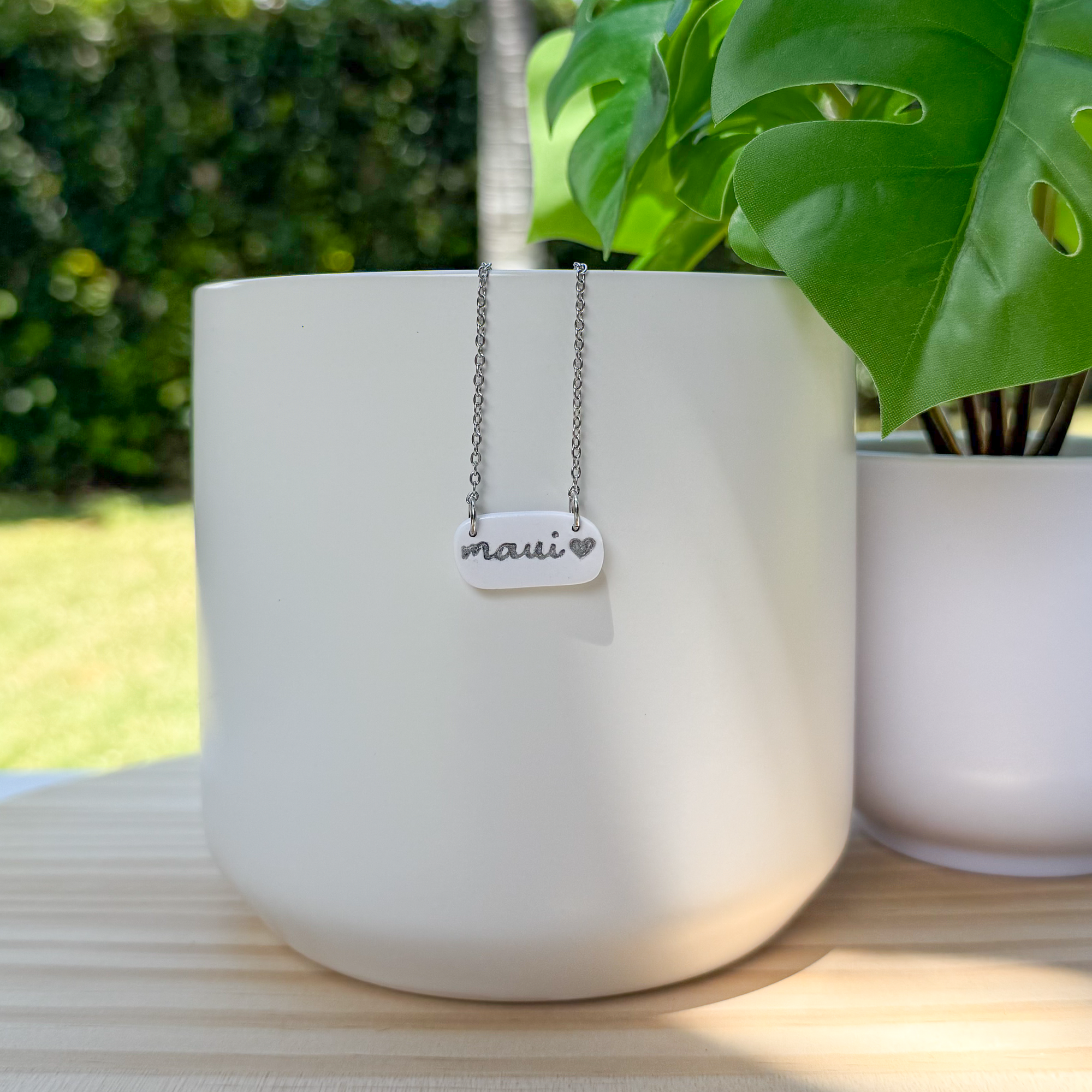 Maui charm necklace
