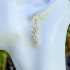 Wisteria: white
