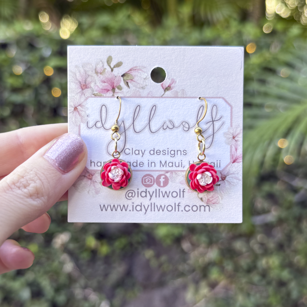 3D Protea dangles
